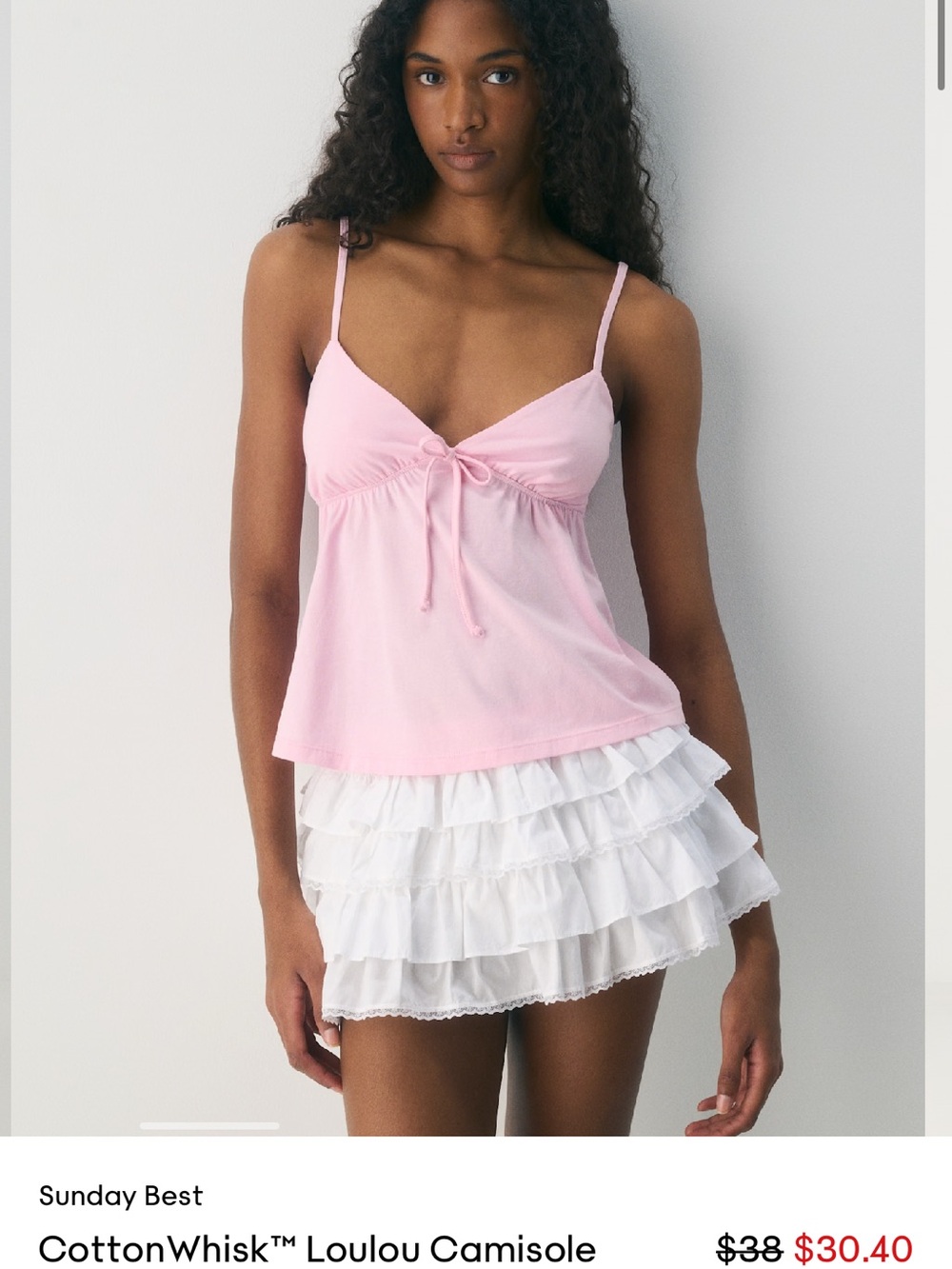 CottonWhisk Loulou camisole